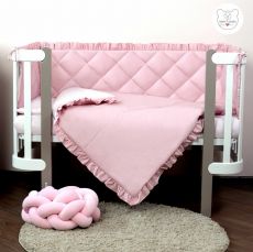 Постільний комплект Baby Veres Macaroon Raspberry (6 одиниць, 100% бавовна, 120х60 см)